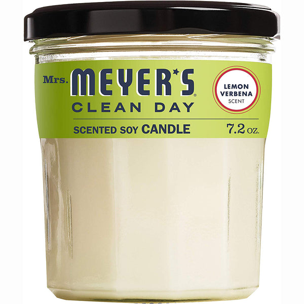 Mrs. Meyer's Clean Day Scented Soy Candle Lavender Scent 7.2 Oz - 2 Pack