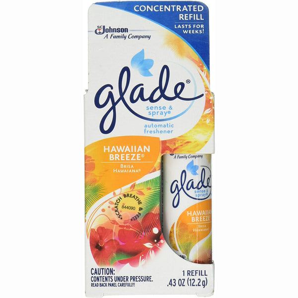 Glade Sense & Spray Automatic Freshener Refill Hawaiian Breeze - 2 Pack