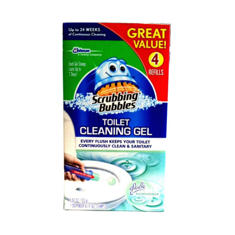 Scrubbing Bubbles Toilet Cleaning Gel 4-ct