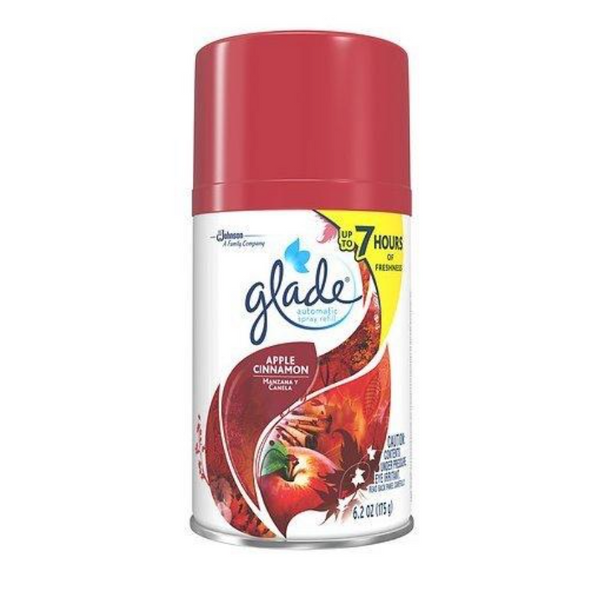 Glade Automatic Spray Refill Apple Cinnamon 4 Pack