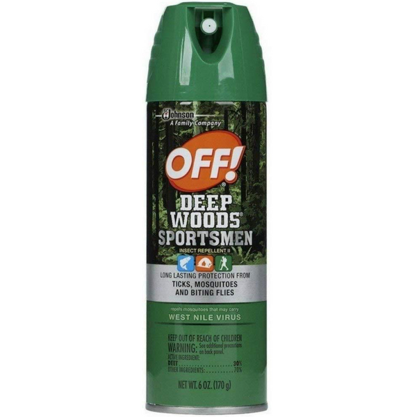 OFF! Deep Woods Sportsman Insect Repellent, 3 Pack