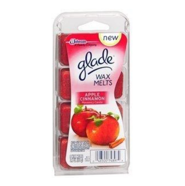 Glade Wax Melts Apple Cinnamon, 8 ct