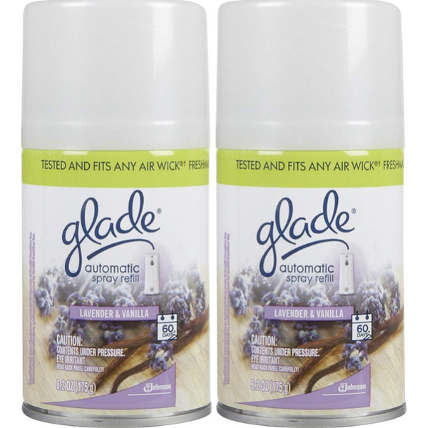 Glade Automatic Spray Refill Lavender Vanilla, 6.2 oz