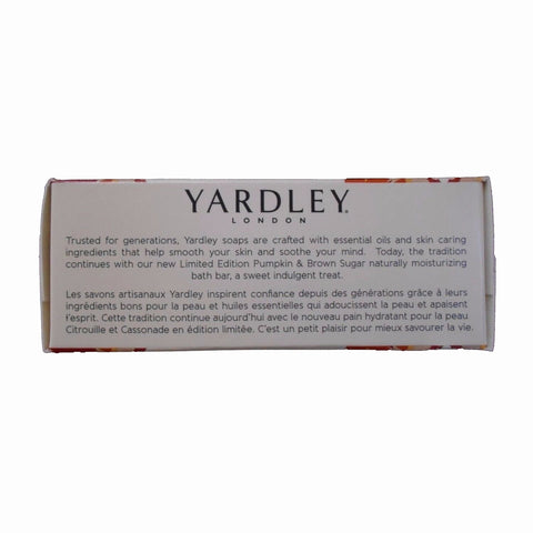 Yardley Bar Soap Pumpkin & Brown Sugar - 6 Pack