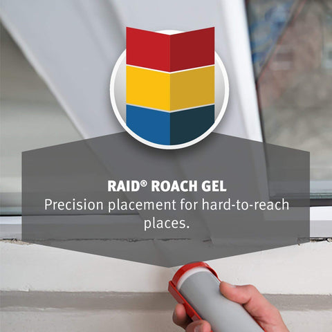 Raid Roach Gel, 1.5 OZ, Pack of 12