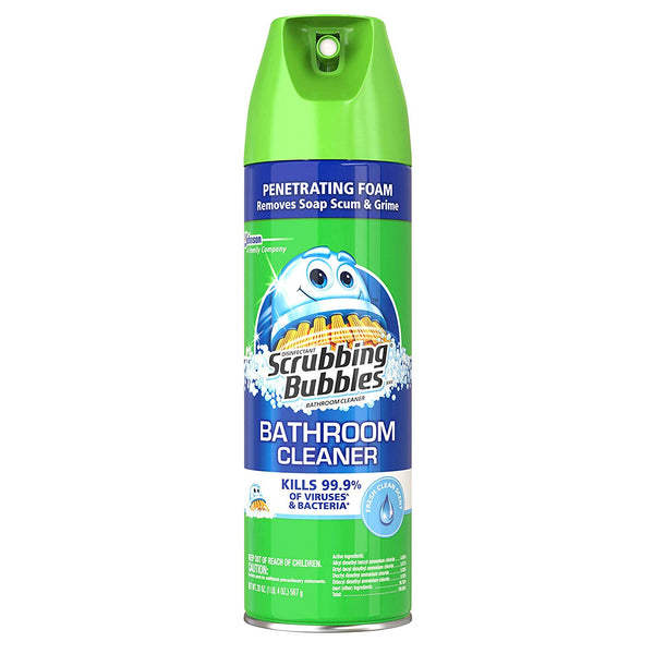 Scrubbing Bubbles Bathroom Grime Fighter Rainshower 20 Oz - 6 Pack