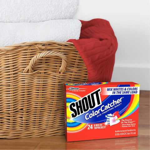 Shout Color Catcher Dye-Trapping Sheets 24 Pieces