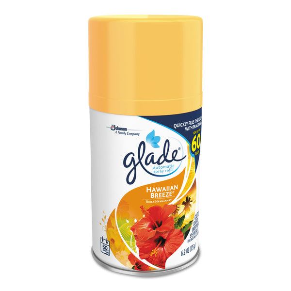 Glade Hawaiian Breeze Automatic Spray Refill 6.2 Oz - 3 Pack