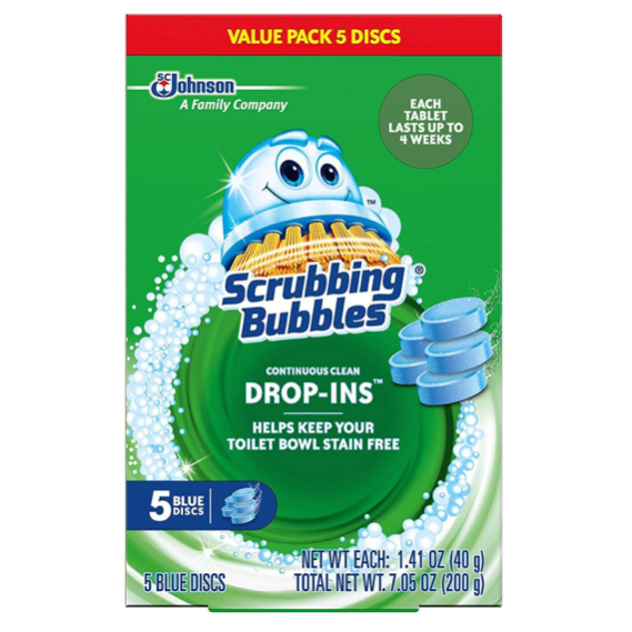 Scrubbing Bubbles Vanish Continuous Clean Toilet Bowl Drop-Ins