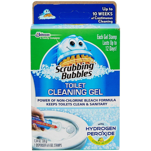 Scrubbing Bubbles Toilet Cling Gel Hydrogen Peroxide