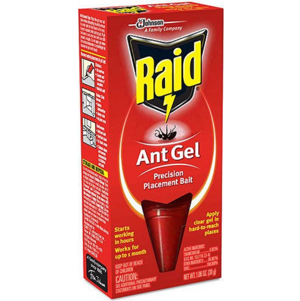 Raid Precision Placement Ant Bait Gel, 1 Pack