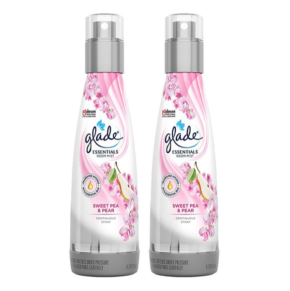 Glade Fine Fragrance Mist, Bright Sweet pea and Pear, 6.2 OZ