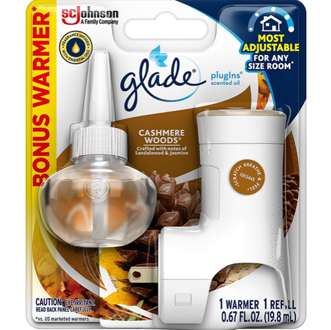 Glade Plugins Scented Oil Air Freshener Starter Kit