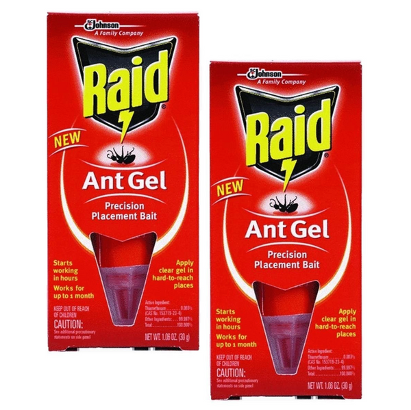 Raid Precision Placement Ant Bait Gel, 2 Pack
