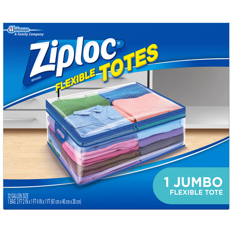 Ziploc Flexible Totes Jumbo - 3 Pack