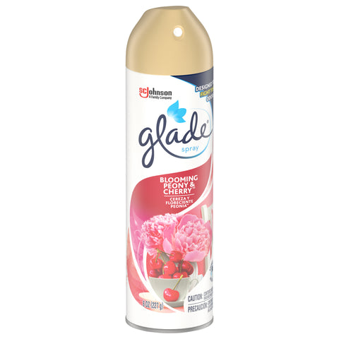 Glade Air Freshener, Blooming Peony and Cherry, Pack of 4