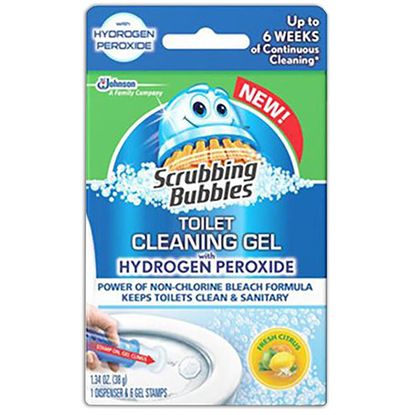 Scrubbing Bubbles Toilet Cleaning Gel Citrus Boxed 6 Oz