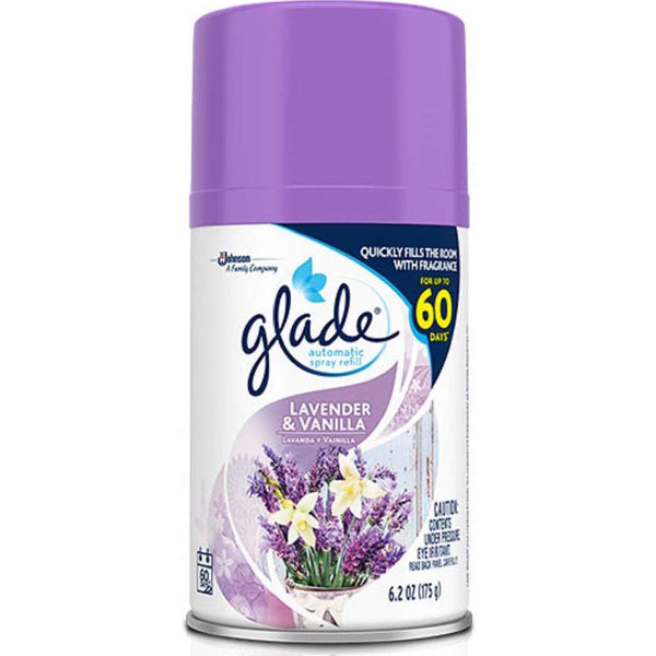 Glade Automatic Spray Refill Lavender & Vanilla, 6.2 oz