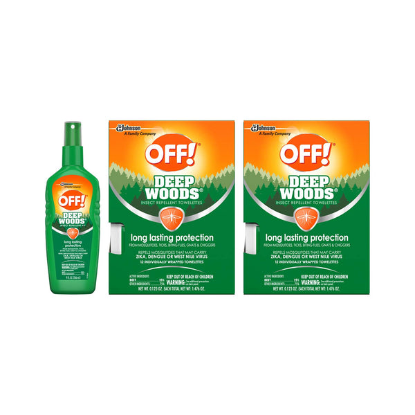 OFF! Deep Woods Variety Pack, Travel Size, 1 ct