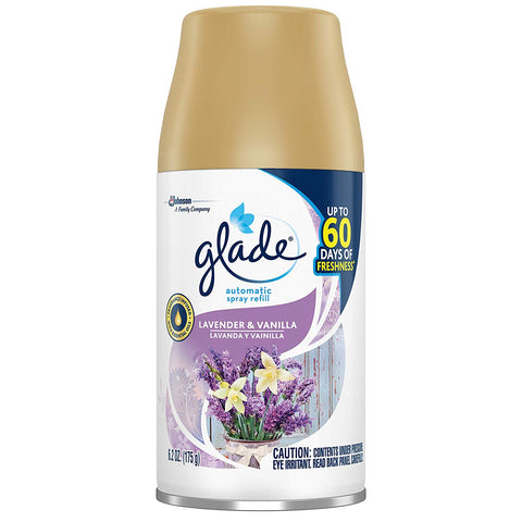 Glade Automatic Spray Refill Lavender & Vanilla, 6.2 oz, 1 Refill
